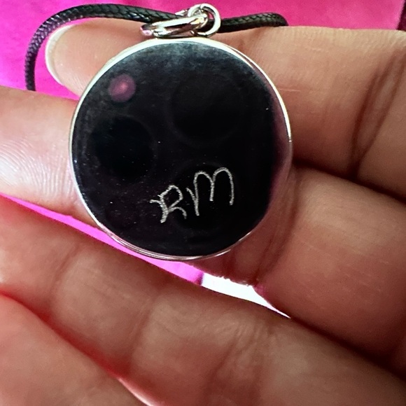 Vibrant Multicolor Pendant and Earring Set Handmade Jewelry Acrylic Paint 4175 - Picture 7 of 12